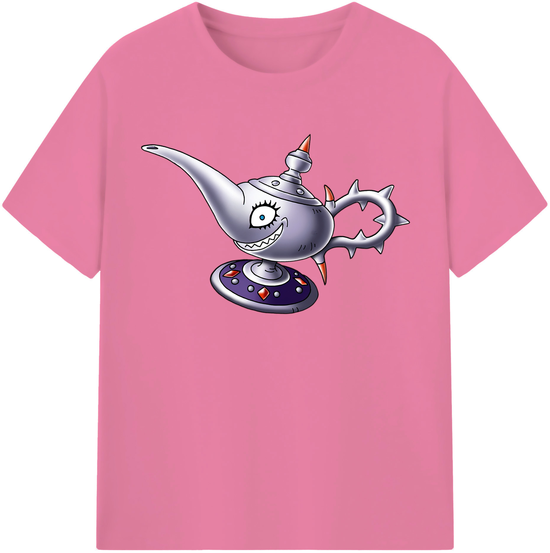 （画像用） ドラゴンクエスト Doragon Kuesuto Dragon Quest 綿100％半袖Tシャツ（フロントプリント）